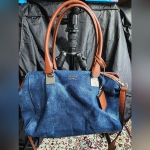 Guess Camyle Denim Handbag (NWT)